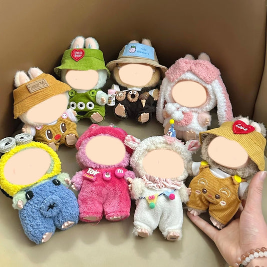 Doll Outfit for LABU Fans and Accessories for 6.7 Inches (17 cm) Doll