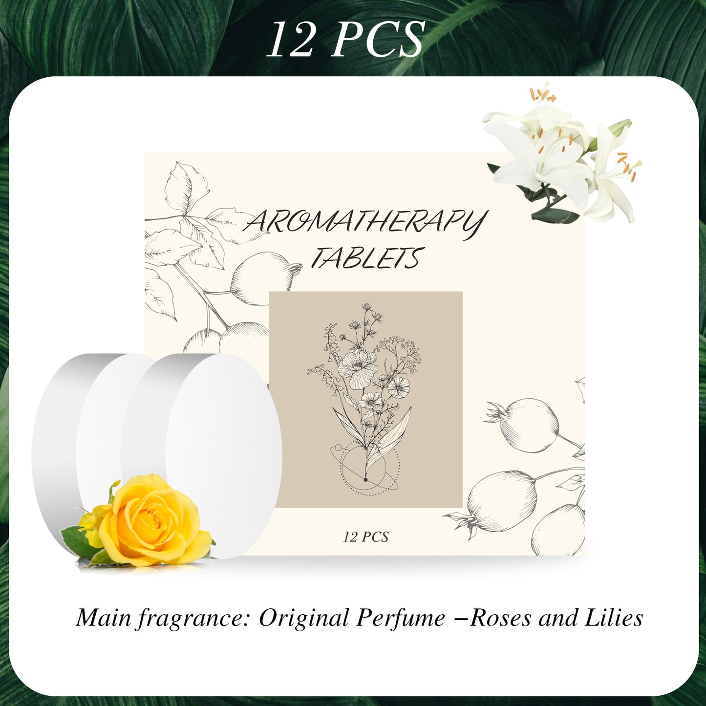 Car Air Freshener Refill Set - 5 Different Fragrance Combinations to Choose From Funny Winter car shifter full coverage Scented Car Anti-Slip Car car gear Rubber Duck Daisy Flower